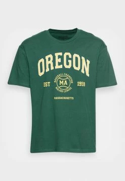 Jack & Jones JOROREGON TEE CREW NECK - Print T-shirt - Trekking Green -Jack & Jones Shop cfc980c99e5f456f84163a8859fe9fe7