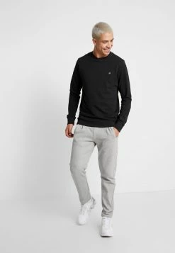 Jack & Jones JORBASIC CREW NECK 2 PACK - Sweatshirt - Black