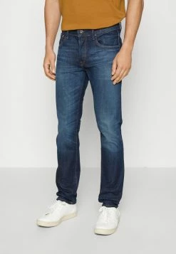 Jack & Jones JJITIM JJDAVIS LID NOOS - Straight Leg Jeans - Blue Denim