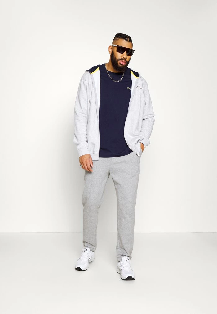 Jack & Jones JCOBERG ZIP HOOD - Zip-up Sweatshirt - Light Grey 2 Jack & Jones JCOBERG ZIP HOOD - Zip-up Sweatshirt - Light Grey - Image 2