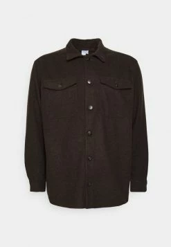Jack & Jones JOROLLIE OVERSHIRT - Shirt - Seal Brown -Jack & Jones Shop d070148a4e93445bbf061aeb67431acb