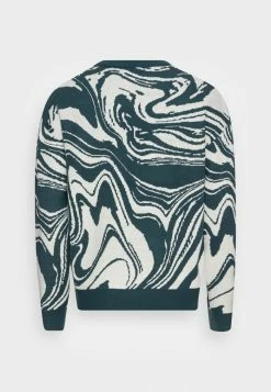 Alternative view of Jack & Jones JORMARBLE CREW NECKKA - Jumper - Deep Teal