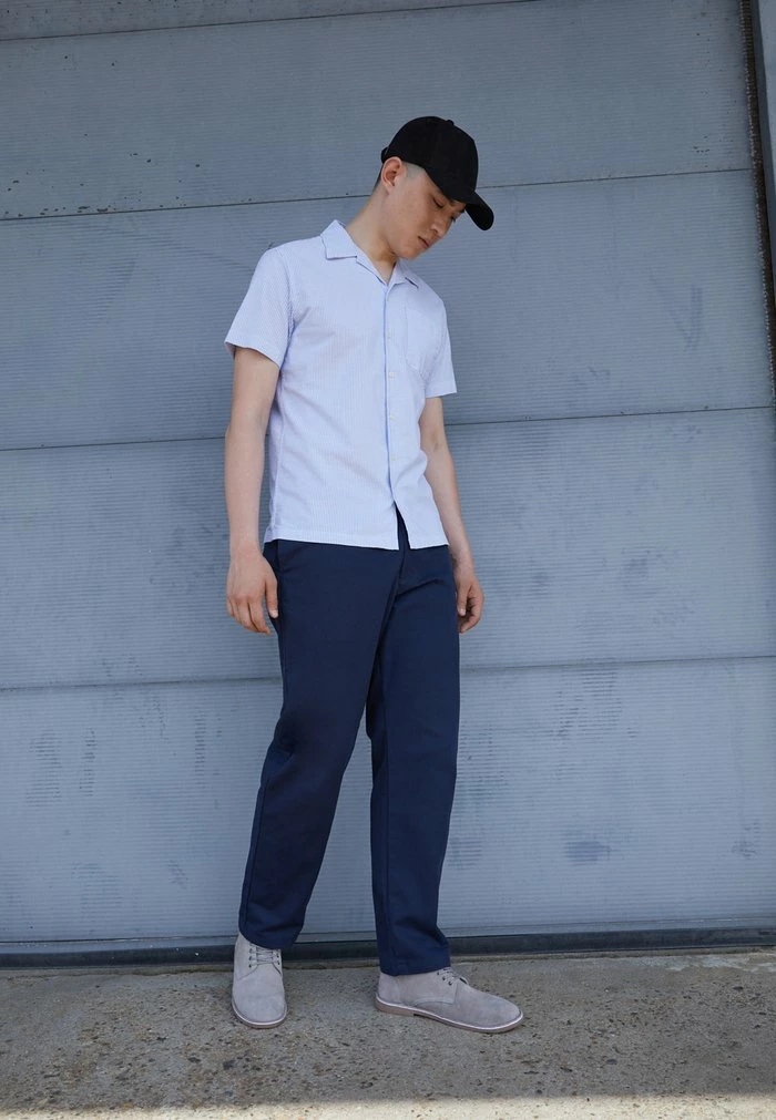 Jack & Jones JFWBRUCE BOOT - Lace-up Ankle Boots - Vapor Blue 1 Jack & Jones JFWBRUCE BOOT - Lace-up Ankle Boots - Vapor Blue