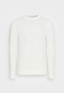Jack & Jones JJGROOVE CREW NECK - Jumper - Cloud Dancer -Jack & Jones Shop d1ef8694287542618c77a62dda7d8ca2
