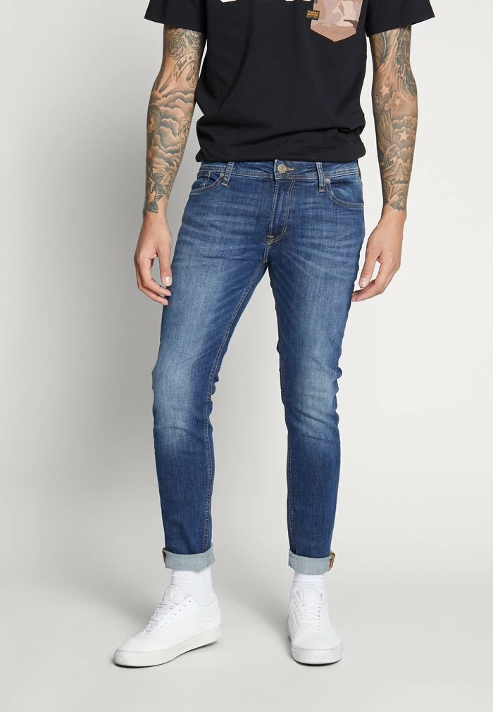 Jack & Jones JJILIAM JJORIGINAL - Jeans Skinny Fit - Blue Denim 1 Jack & Jones JJILIAM JJORIGINAL - Jeans Skinny Fit - Blue Denim