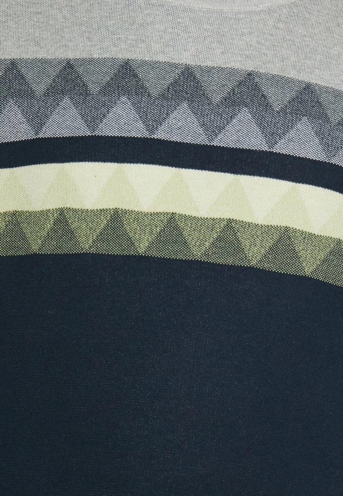 Jack & Jones JORANDREW CREW NECK - Jumper - Light Grey Melange 3 Jack & Jones JORANDREW CREW NECK - Jumper - Light Grey Melange - Image 3