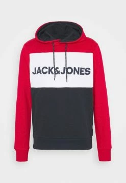 Jack & Jones JJELOGO BLOCKING - Hoodie - Tango Red 8 Jack & Jones JJELOGO BLOCKING - Hoodie - Tango Red -Jack & Jones Shop d307e842a584437cb0bfbdd45d926300