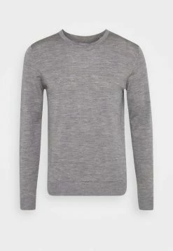 Jack & Jones JJEMARK CREW NECK - Jumper - Grey Melange -Jack & Jones Shop d309cf10b492474799e5490f849cbf02