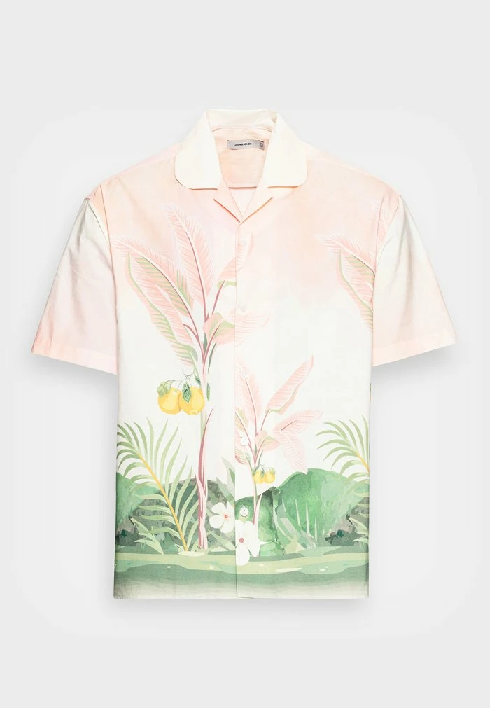 Jack & Jones PINK PYJAMMA - Shirt - White 4 Jack & Jones PINK PYJAMMA - Shirt - White - Image 4