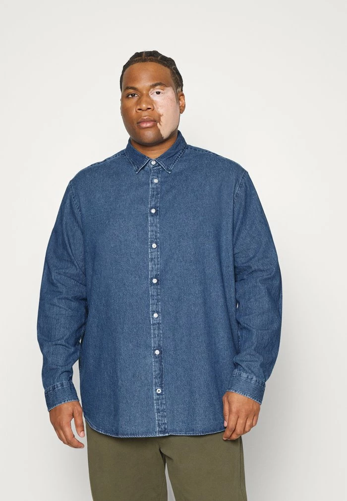 Jack & Jones JJPLAIN KANSAS SHIRT - Shirt - Medium Blue 1 Jack & Jones JJPLAIN KANSAS SHIRT - Shirt - Medium Blue