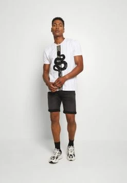 Alternative view of Jack & Jones JJIRICK JJICON SHORTS - Denim Shorts - Black Denim