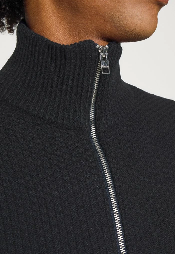 Jack & Jones JORDAMIAN ZIP CARDIGAN - Cardigan - Navy Blazer 6 Jack & Jones JORDAMIAN ZIP CARDIGAN - Cardigan - Navy Blazer - Image 6