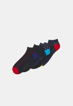 Jack & Jones JACSMALL DOTS SHORT SOCKS 5 PACK - Socks - Navy Blazer