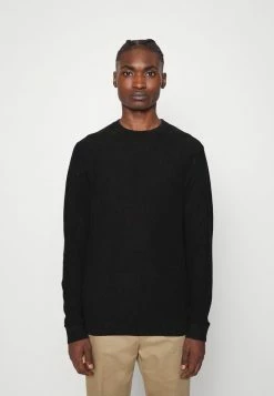 Jack & Jones JJGEORGE CREW NECK - Jumper - Black