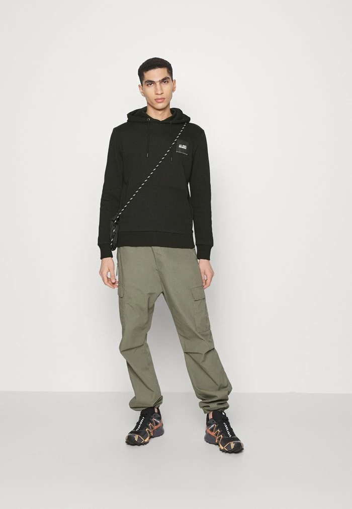 Jack & Jones Hoodie - Black 2 Jack & Jones Hoodie - Black - Image 2