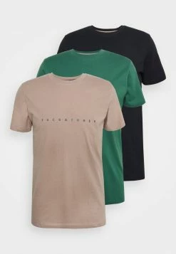 Jack & Jones JJFONT TEE 3 PACK - Print T-shirt - Fungi 12 Jack & Jones JJFONT TEE 3 PACK - Print T-shirt - Fungi -Jack & Jones Shop d58f8e25b53146c18acdbef0d6c8e98b