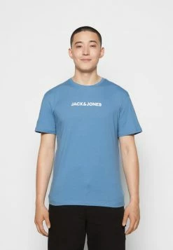 Jack & Jones JCOTHUNDER TEE CREW NECK - Print T-shirt - Riviera -Jack & Jones Shop d5d23f8b97334ce4b34abb399fa7568a