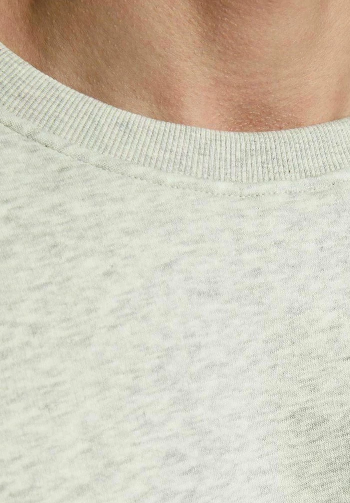Jack & Jones Sweatshirt - White Melange 5 Jack & Jones Sweatshirt - White Melange - Image 5