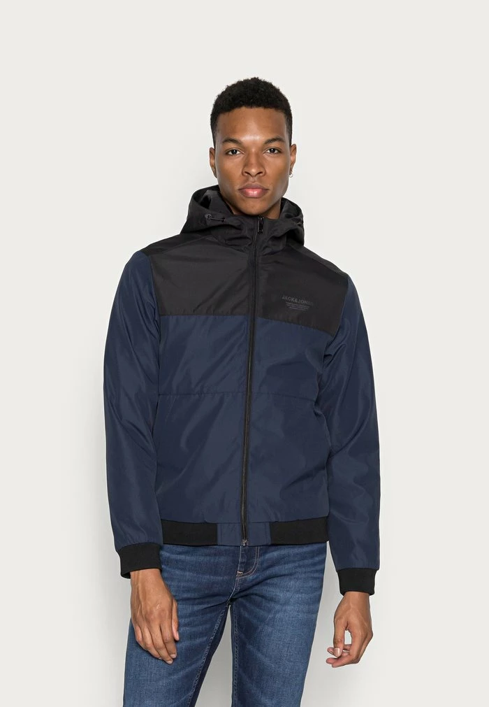 Jack & Jones HOOD NOOS - Summer Jacket - Navy Blazer 1 Jack & Jones HOOD NOOS - Summer Jacket - Navy Blazer