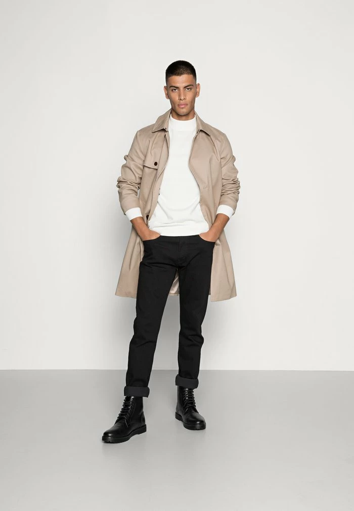 Jack & Jones EBASIC MOCK NECK - Jumper - Cloud Dancer 2 Jack & Jones EBASIC MOCK NECK - Jumper - Cloud Dancer - Image 2