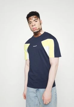 Jack & Jones JCOJAKOB TEE CREW NECK - Print T-shirt - Navy Blazer