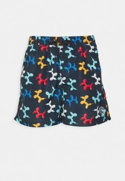 Jack & Jones JJICRETE JJSWIM NOVELTY - Swimming Shorts - Navy Blazer