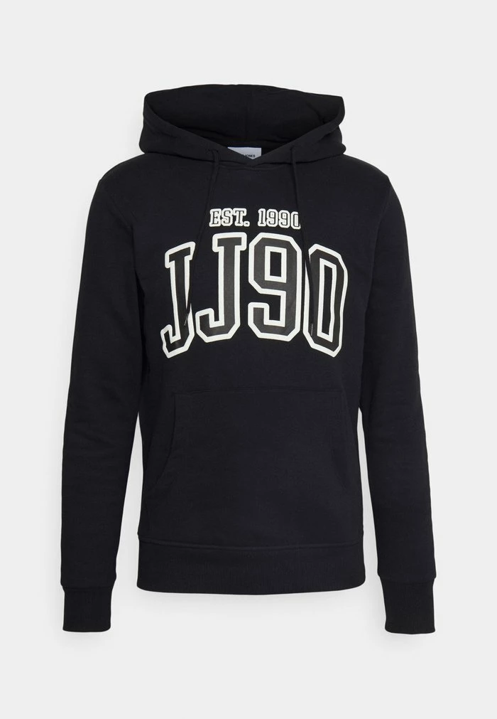Jack & Jones JJCEMB HOOD - Sweatshirt - Black 5 Jack & Jones JJCEMB HOOD - Sweatshirt - Black - Image 5