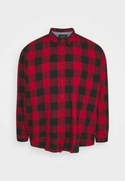 Jack & Jones JJEGINGHAM - Shirt - Brick Red
