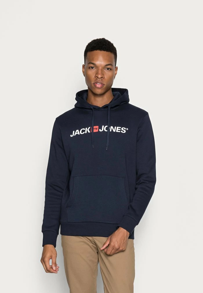 Jack & Jones JJECORP OLD LOGO HOOD 2PK - Hoodie - Black/navy Blazer 2 Jack & Jones JJECORP OLD LOGO HOOD 2PK - Hoodie - Black/navy Blazer - Image 2