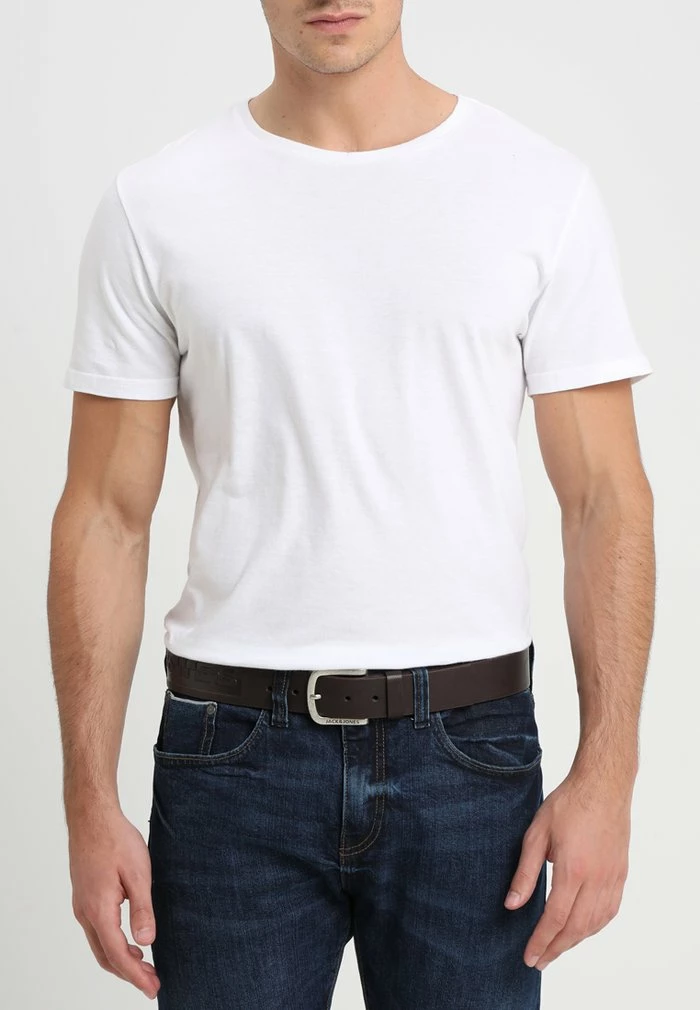 Jack & Jones JACHARRY BELT - Belt Business - Dark Brown 2 Jack & Jones JACHARRY BELT - Belt Business - Dark Brown - Image 2