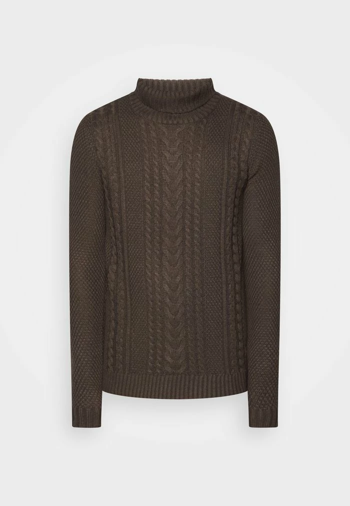 Jack & Jones JJCRAIG ROLL NECK - Jumper - Mulch 5 Jack & Jones JJCRAIG ROLL NECK - Jumper - Mulch - Image 5
