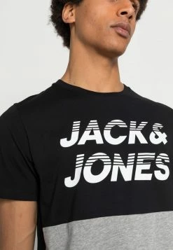 Jack & Jones JJBREAK TEE - Print T-shirt - Black -Jack & Jones Shop d89b168349c84f0a878137a0008531b8