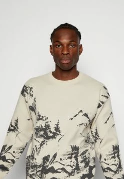 Jack & Jones JCODESERT CREW NECK - Jumper - Off-white -Jack & Jones Shop d8bc83903cb4489e93c5d34897ed481d