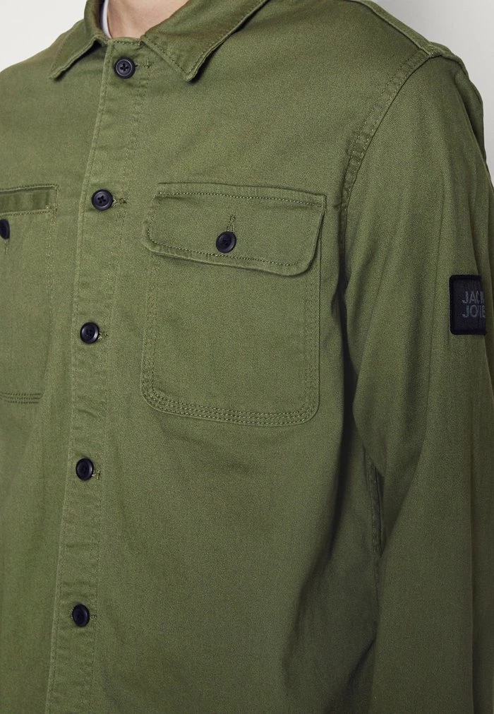 Jack & Jones JCOBEN CLASSIC OVERSHIRT - Shirt - Four Leaf Clover 5 Jack & Jones JCOBEN CLASSIC OVERSHIRT - Shirt - Four Leaf Clover - Image 5
