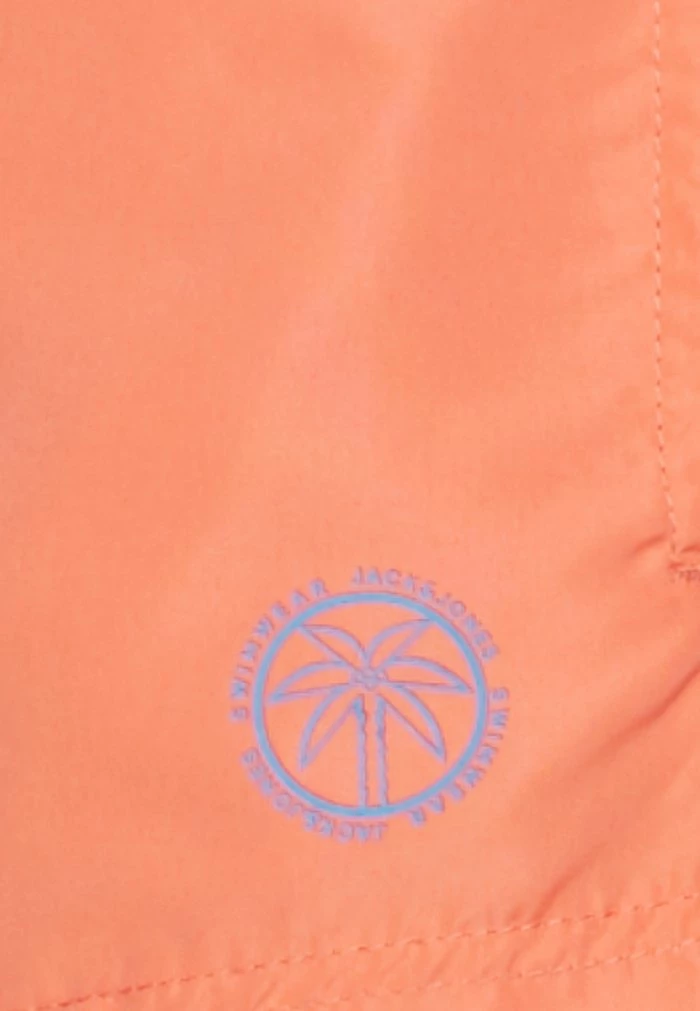 Jack & Jones JJIKOS SOLID - Swimming Shorts - Hot Coral 3 Jack & Jones JJIKOS SOLID - Swimming Shorts - Hot Coral - Image 3