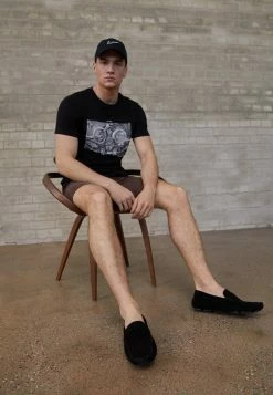 Jack & Jones JENSEN LOAFER - Slip-ons - Anthracite