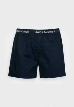 Jack & Jones JACJAKE WOVEN TRUNKS 3 PACK - Boxer Shorts - Navy Blazer -Jack & Jones Shop d9737c1573ea4158b02a78283278d606