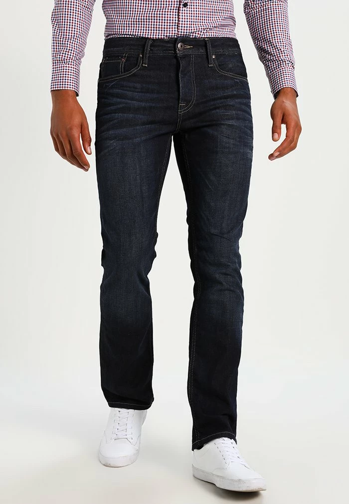 Jack & Jones Straight Leg Jeans - Blue Denim 1 Jack & Jones Straight Leg Jeans - Blue Denim