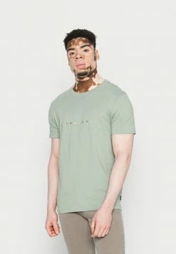 Jack & Jones JJFONT - Print T-shirt - Slate Gray