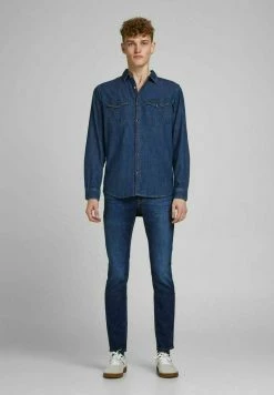 Alternative view of Jack & Jones SLIM FIT - Slim Fit Jeans - Blue Denim
