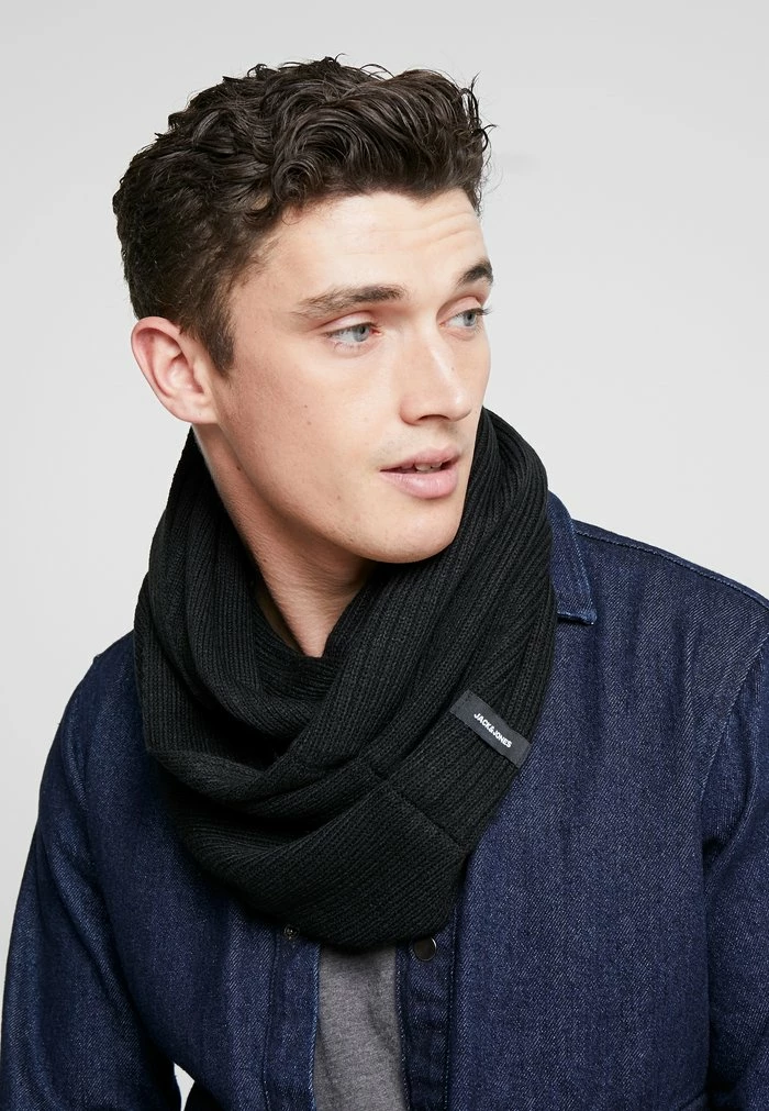Jack & Jones JACTUBE SCARF - Snood - Black 1 Jack & Jones JACTUBE SCARF - Snood - Black