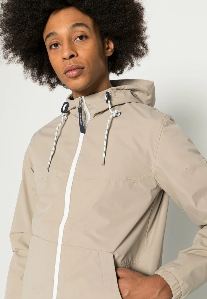 Jack & Jones JORLUKE - Summer Jacket - Crockery/solid 5 Jack & Jones JORLUKE - Summer Jacket - Crockery/solid - Image 5