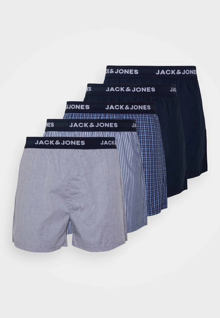 Jack & Jones JACWALTER TRUNKS 5 PACK - Boxer Shorts - Dress Blues 1 Jack & Jones JACWALTER TRUNKS 5 PACK - Boxer Shorts - Dress Blues