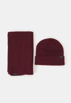 Jack & Jones JACJOLLY GIFTBOX SET - Scarf - Bordeaux