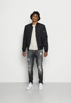Alternative view of Jack & Jones JJIPETE JJORIGINAL - Slim Fit Jeans - Black Denim