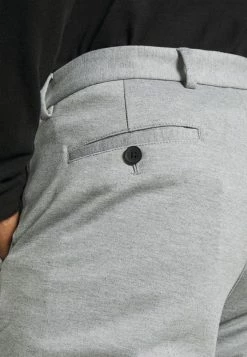 Jack & Jones JJIMARCO JJPHIL - Chinos - Light Grey Melange -Jack & Jones Shop dc3aed3c32b0441b9a4d750e44055553