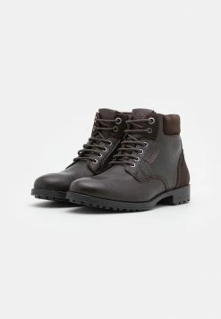 Alternative view of Jack & Jones JFWBURGESS MID BOOT - Lace-up Ankle Boots - Java