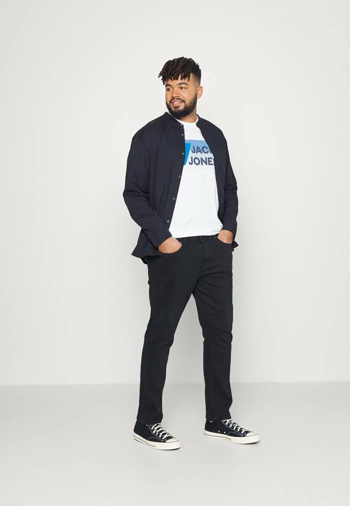 Jack & Jones JCOBOOSTER TEE CREW NECK - Print T-shirt - White 2 Jack & Jones JCOBOOSTER TEE CREW NECK - Print T-shirt - White - Image 2