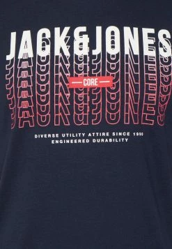 Jack & Jones JJCYBER TEE - Print T-shirt - Navy Blazer -Jack & Jones Shop de19bc59c4b340e8a271218abdced477