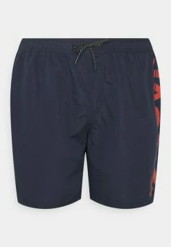 Jack & Jones JJICRETE JJSWIM LOGO - Swimming Shorts - Navy Blazer